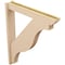 Ekena Millwork 5 1/2-in W x 34-in D x 40-in H Funston Slat Rough Cedar Woodgrain TimberThane Outlooker, Primed Tan OUTUR055X34X40FST24RCPR - alternate 6